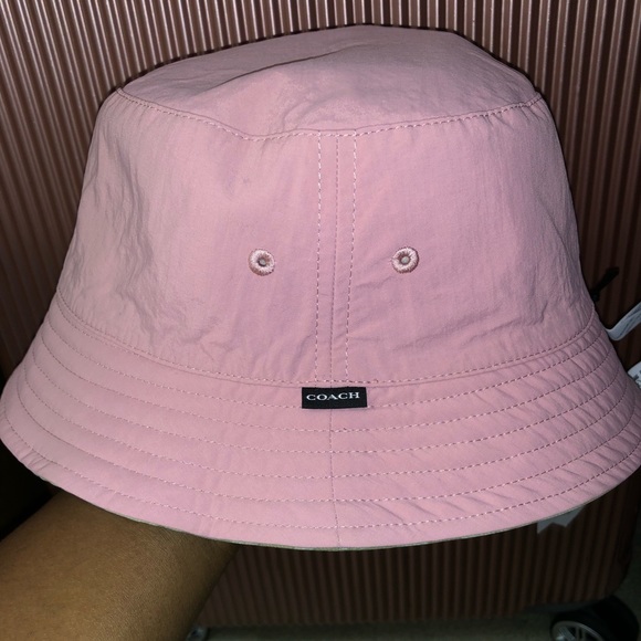 Coach Reversible Bucket Hat in Signature Canvas - Picture 4 of 5